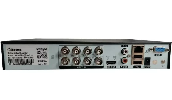دستگاه 8کانال مدل AAD-9108ZFN-4KL/A4 برند آلباترون - تصویر 2
