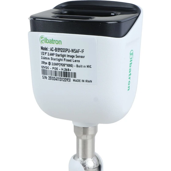 دوربین مداربسته آلباترون 2.4 مگاپیکسل مدل AC-BI59200PU-WSAF-IF - تصویر 2